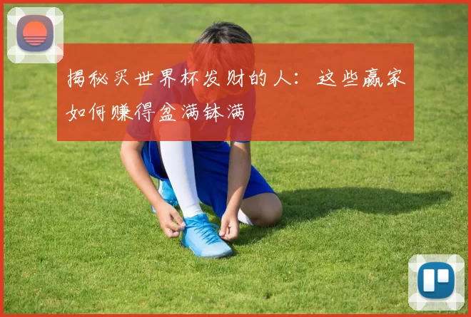 揭秘买世界杯发财的人:这些赢家如何赚得盆满钵满